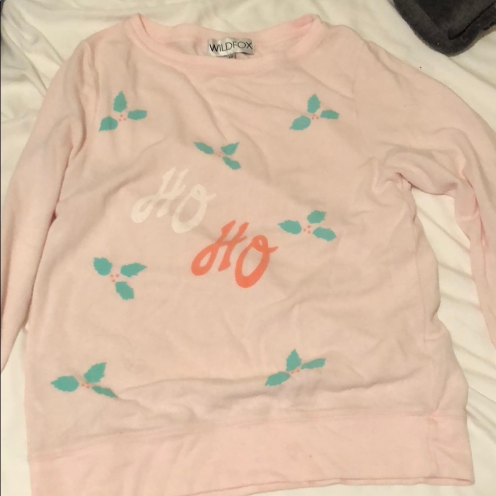 Wildfox sweater. Comfiest fabric!!!